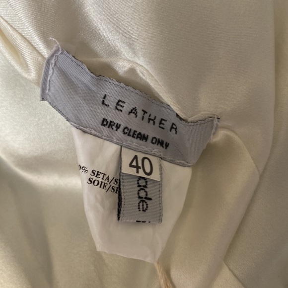 NWT Costume National Genuine Leather Trench Rain Coat Jacket, EU40 or US4 - Picture 13 of 13